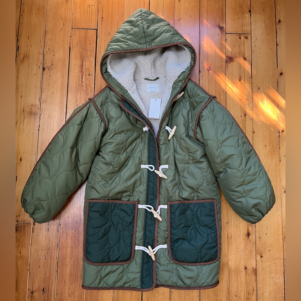 Doen Cedar Coat in Monte Verde NWT
